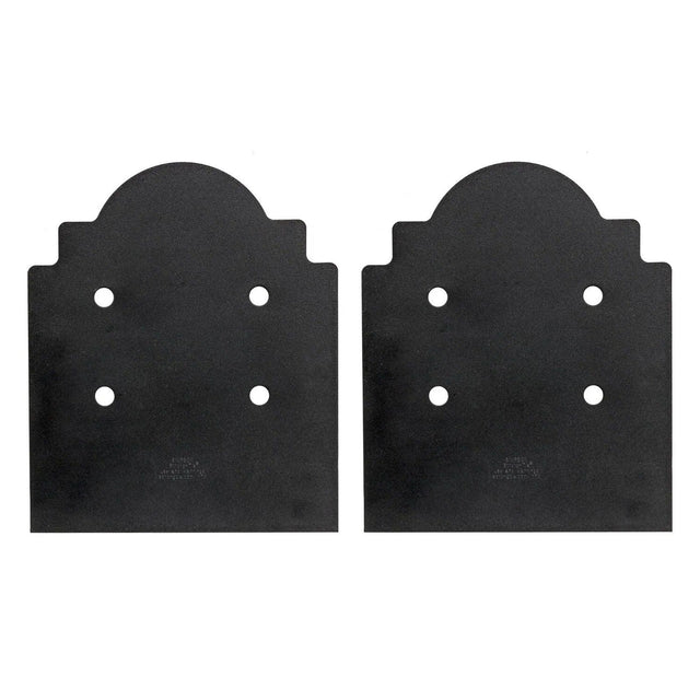 Simpson Strong-Tie APB1010DSP (10x) Decorative Post Base Side Plate - Black Powder Coated