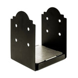 Simpson Strong-Tie APB88 (8" x8") APB Outdoor Accents Adjustable Post Base - Black Powder Coated