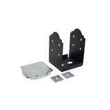 Simpson Strong-Tie APB88 (8" x8") APB Outdoor Accents Adjustable Post Base - Black Powder Coated - 2
