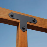 Simpson Strong-Tie APT4 Outdoor Accents Mission Collection T Strap for 4x4 - 2