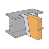 Simpson Strong-Tie BA1.81/11.88 (1-3/4" x 11-7/8") Top-Flange Joist Hanger for Engineered Wood - 5