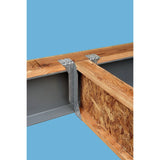 Simpson Strong-Tie BA1.81/9.5 (1-3/4" x 9-1/2") Top Flange I-Joist Hanger for Engineered Wood - 3