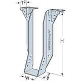 Simpson BA4.12/14 Strong-Tie Top-Flange Joist Hanger for Double 2" x 14" Engineered Wood - 2