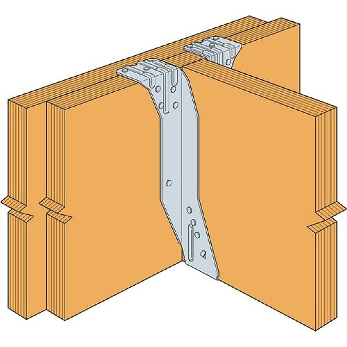 Simpson BA4.12/14 Strong-Tie Top-Flange Joist Hanger for Double 2" x 14" Engineered Wood - 5