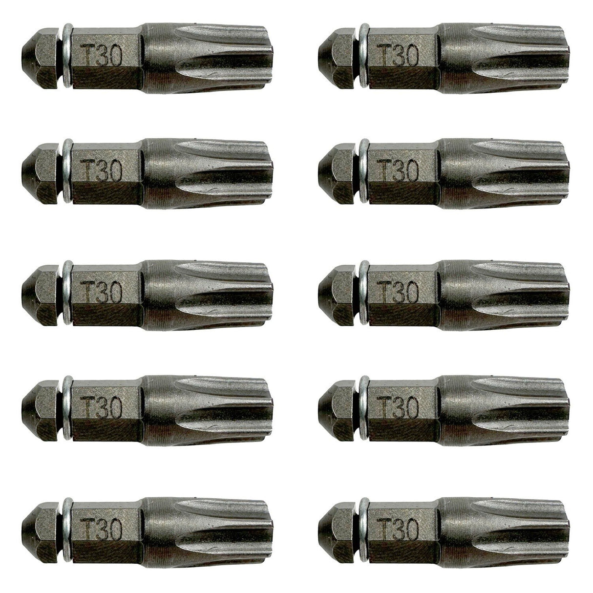 Simpson Strong-Tie BITTX30-RC10 Quik Drive (T30 6-Lobe) Driver Bit (10 Pack) - 2