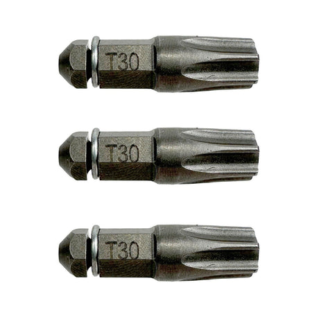 Simpson Strong-Tie BITTX30-RC3 Quik Drive (T30 6-Lobe) Driver Bit (3 Pack)