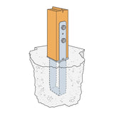 Simpson Strong-Tie CB44 (4" x 4") Galvanized Column Base - 3