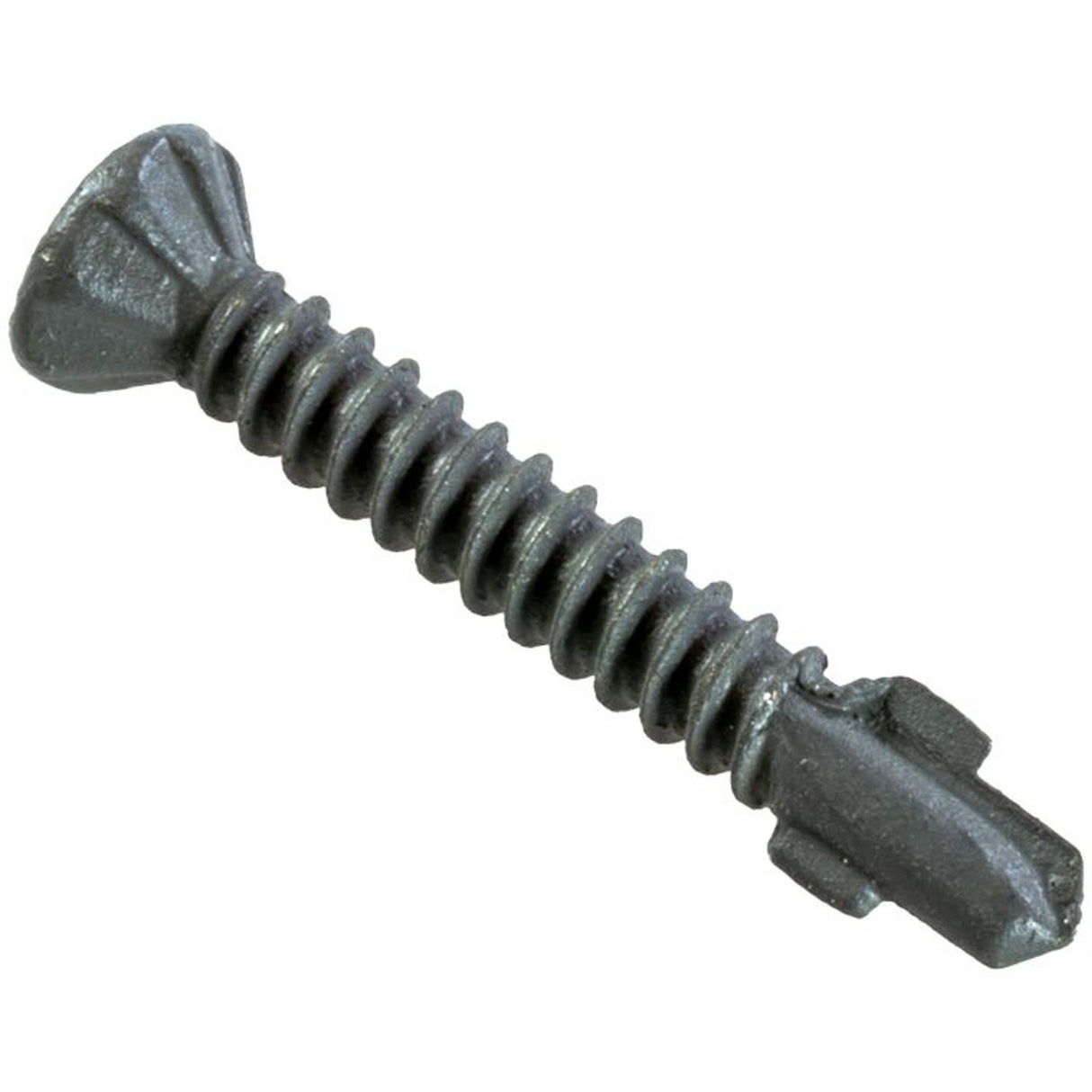 Simpson Strong-Tie CBSDQ138S (#10 x 1-3/8") Sheathing-to-CFS Screw Ribbed Flat Head (1500 Pack) - 2