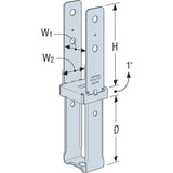 Simpson Strong-Tie CBST44HDG Hot-Dip Galvanized Standoff Column Base for 4x4 - 2