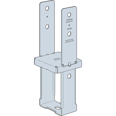 Simpson Strong-Tie CBST66HDG Hot-Dip Galvanized Standoff Column Base for 6x6