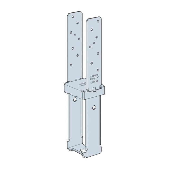 Simpson Strong-Tie CBSTQ44-SDS2HDG Quick-Install Column Base w/SDS Screws - Hot Dip Galvanized