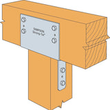 Simpson CC88 Strong-Tie Heavy-Duty 8x Beam to 8x Post Column Cap for Wood Construction - 2