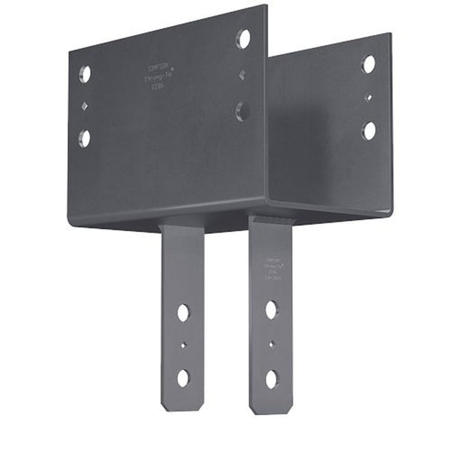 Simpson CC96 Strong-Tie Heavy-Duty Column Cap for 8-3/4" Beam, 6x Post - Structural Wood Connector