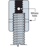 Simpson Strong-Tie CNW5/8-R Coupler Nut with Witness Hole for Rod Connection - 3