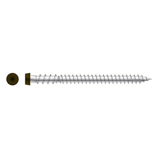 Simpson Strong-Tie DCU234C316BR01 Deck-Drive (#10 x 2-3/4") T20 DCU SS Composite Screw - Brown 01 (70 Pack)