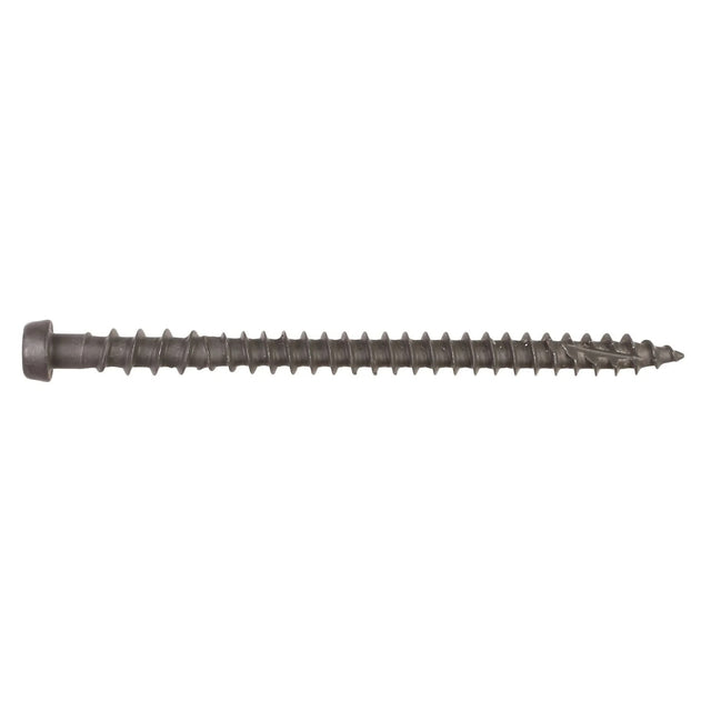 Simpson Strong-Tie DCU234GR04MB Deck-Drive (#10 x 2-3/4") T20 DCU Quik Guard Composite Screw, Gray 04 (1750 Pack)