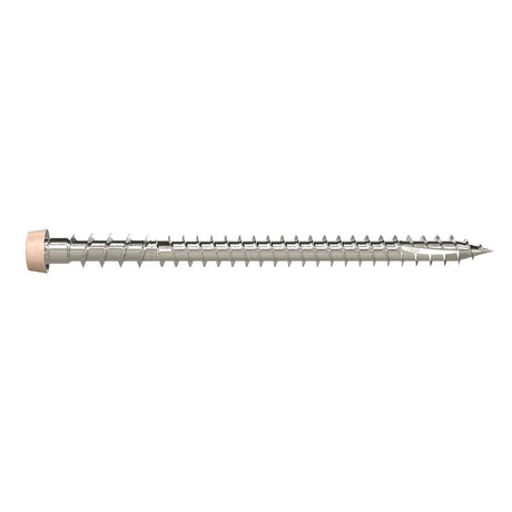 Simpson Strong-Tie DCU234MB305TN05 Deck-Drive (#10 x 2-3/4") T20 DCU Stainless Steel Composite Screw, Tan 05 (1750 Pack)