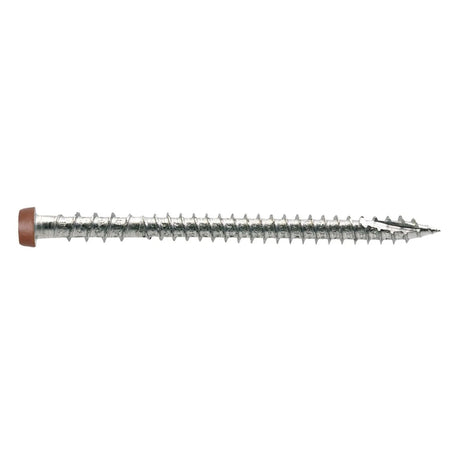 Simpson Strong-Tie DCU234P305BR01 Deck-Drive (#10 x 2-3/4") T20 DCU SS Composite Screw, Type 305, Brown 01 (350 Pack)
