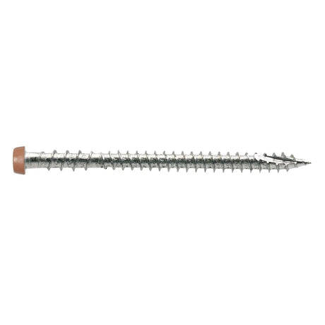 Simpson Strong-Tie DCU234P305BR05 Deck-Drive (#10 x 2-3/4") T20 DCU SS Composite Screw, Brown 05 (350 Pack)