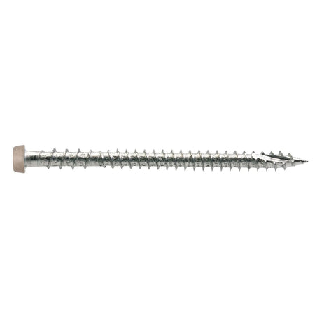 Simpson Strong-Tie DCU234P316GR01 Deck-Drive (#10 x 2-3/4") T20 DCU SS Composite Screw, Type 316, Gray 01 (350 Pack)