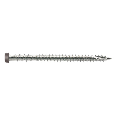 Simpson Strong-Tie DCU234P316GR04 Deck-Drive (#10 x 2-3/4") T20 DCU SS Composite Screw, Type 316, Gray 04 (350 Pack)
