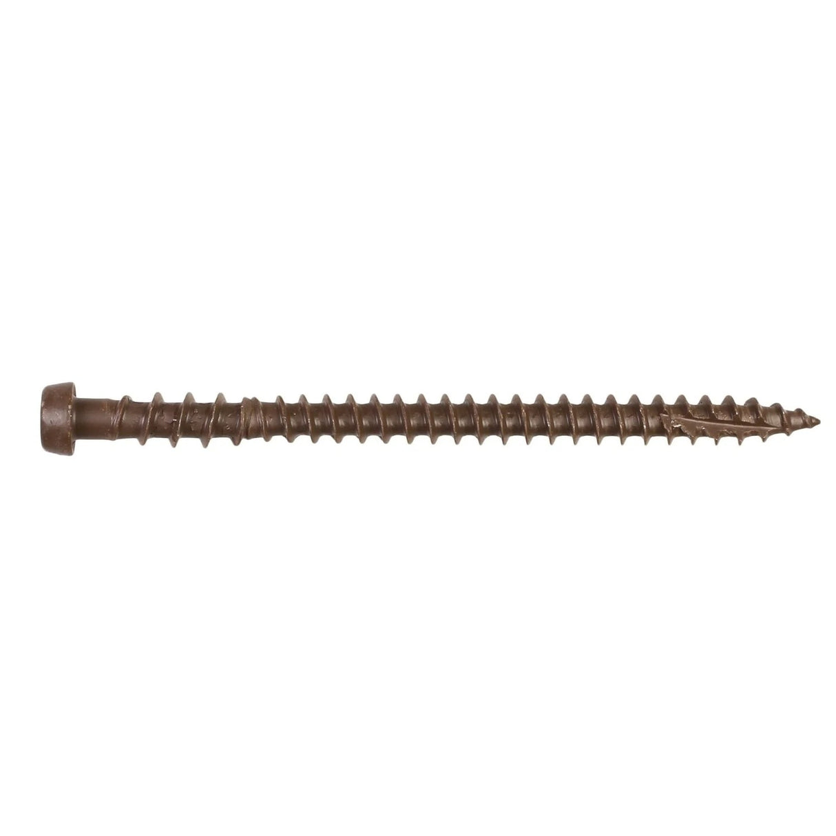 Simpson Strong-Tie DCU234RD01MB Deck-Drive (#10 x 2-3/4") T20 DCU Quik-Guard Composite Screw, Red 01 (1750 Pack)