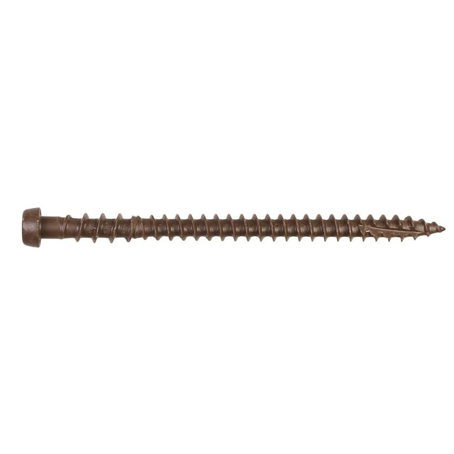 Simpson Strong-Tie DCU234RD01R350 Deck-Drive (#10 x 2-3/4") T20 DCU Quik-Guard Composite Screw, Red 01 (350 Pack)