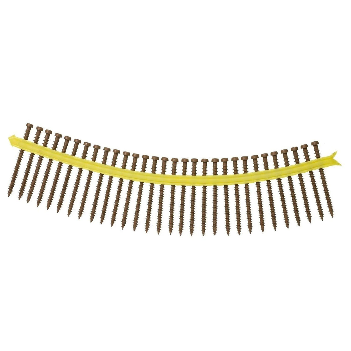 Simpson Strong-Tie DCU234SGR04 Deck-Drive (#10 x 2-3/4") DCU Quik Guard Composite Collated Screw, Gray 04 (1000 Pack) - 2