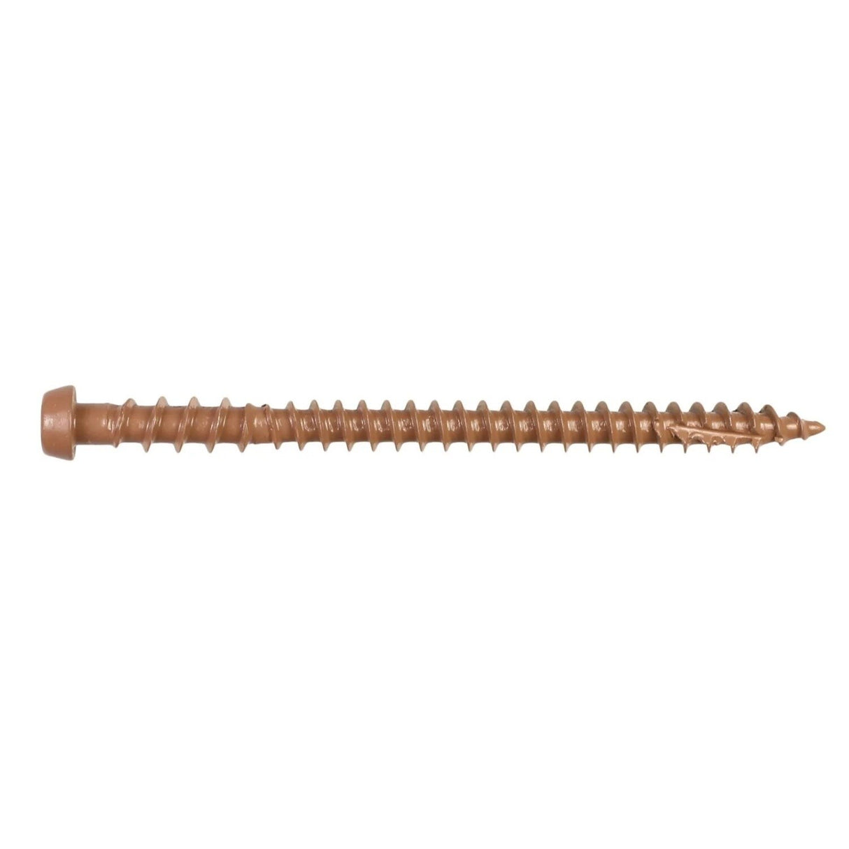 Simpson Strong-Tie DCU234TN03R350 Deck-Drive (#10 x 2-3/4") T20 DCU Quik Guard Composite Collated Screw, Tan 03 (350 Pack)