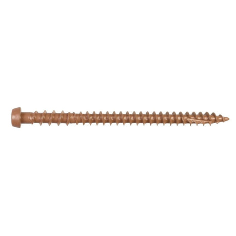 Simpson Strong-Tie DCU234TN03R70 Deck-Drive (#10 x 2-3/4") T20 DCU Quik Guard Composite Collated Screw, Tan 03 (70 Pack)