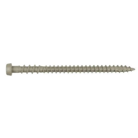 Simpson Strong-Tie DCU2GRR350 Deck-Drive (#10 x 2-3/4") T20 DCU Quik Guard Composite Collated Screw, Gray (350 Pack)