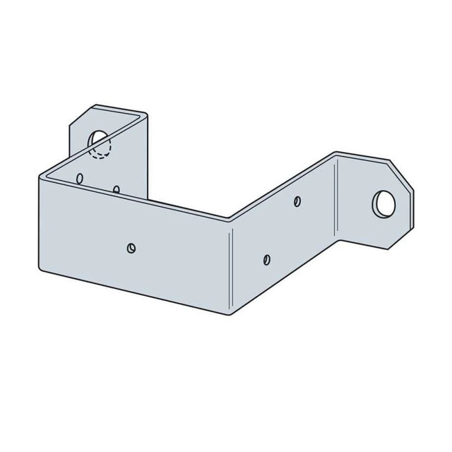 Simpson Strong-Tie DPT7Z Deck Post Tie for 4x4 Posts