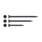 Simpson Strong-Tie DSVBK158R160 Deck-Drive (#8 x 1-5/8") DSV Wood Screw, Flat Head, Quik Guard Coating, Black (160 Pack) - 2