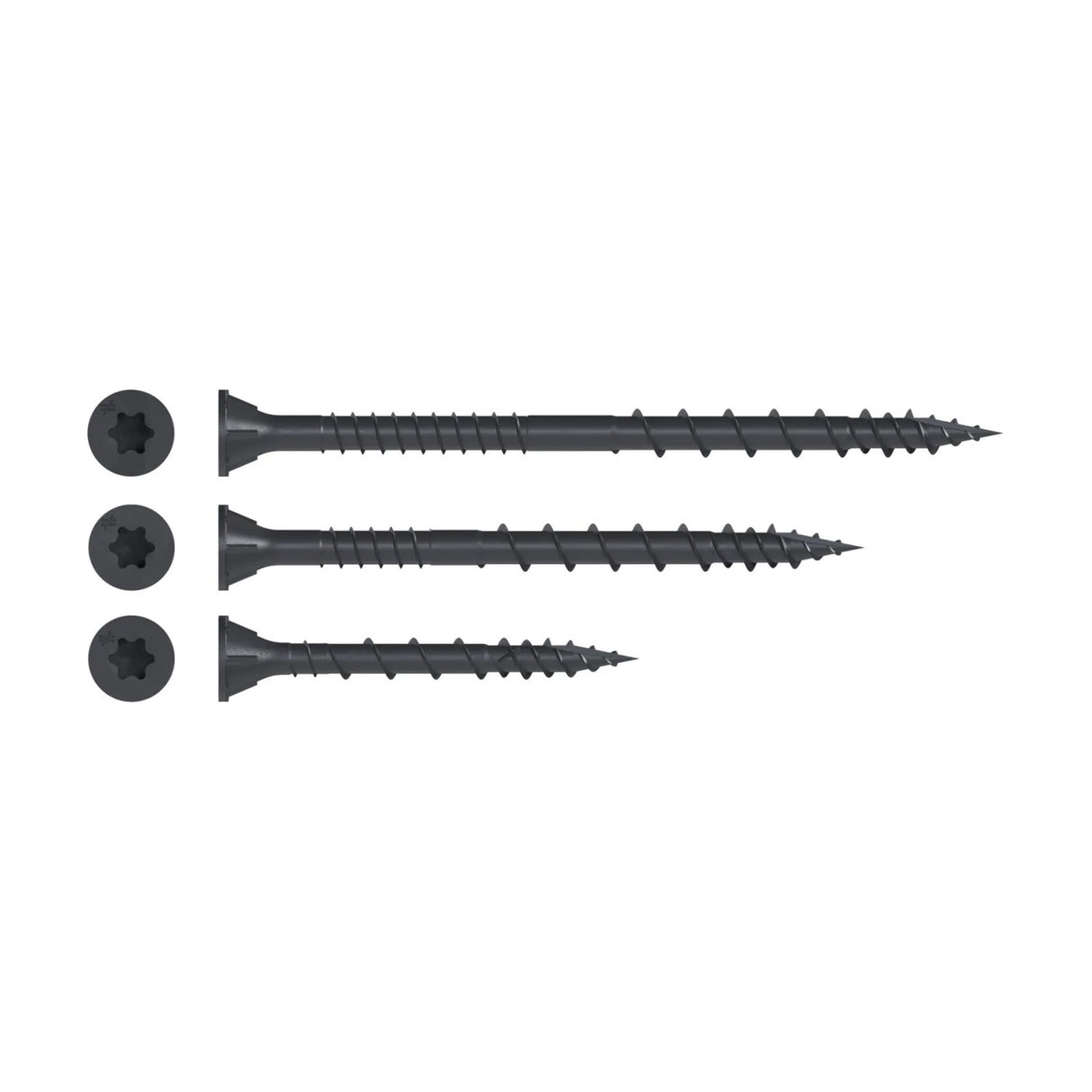 Simpson Strong-Tie DSVBK158R480 Deck-Drive (#8 x 1-5/8" T25) DSV Wood Screw Flat Head, Quik Guard, Black (480 Pack) - 8