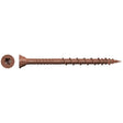 Simpson Strong-Tie DSVR4MB Deck-Drive (#10 x 4") T25 DSV Quik Guard Wood Screw, Flat Head, Red (1000 Pack)
