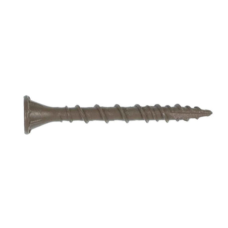 Simpson Strong-Tie DSVT114R1LB Deck-Drive (#8 x 1-1/4") T25 DSV Quik Guard Wood Screw, Flat Head, Tan (1 lb.)