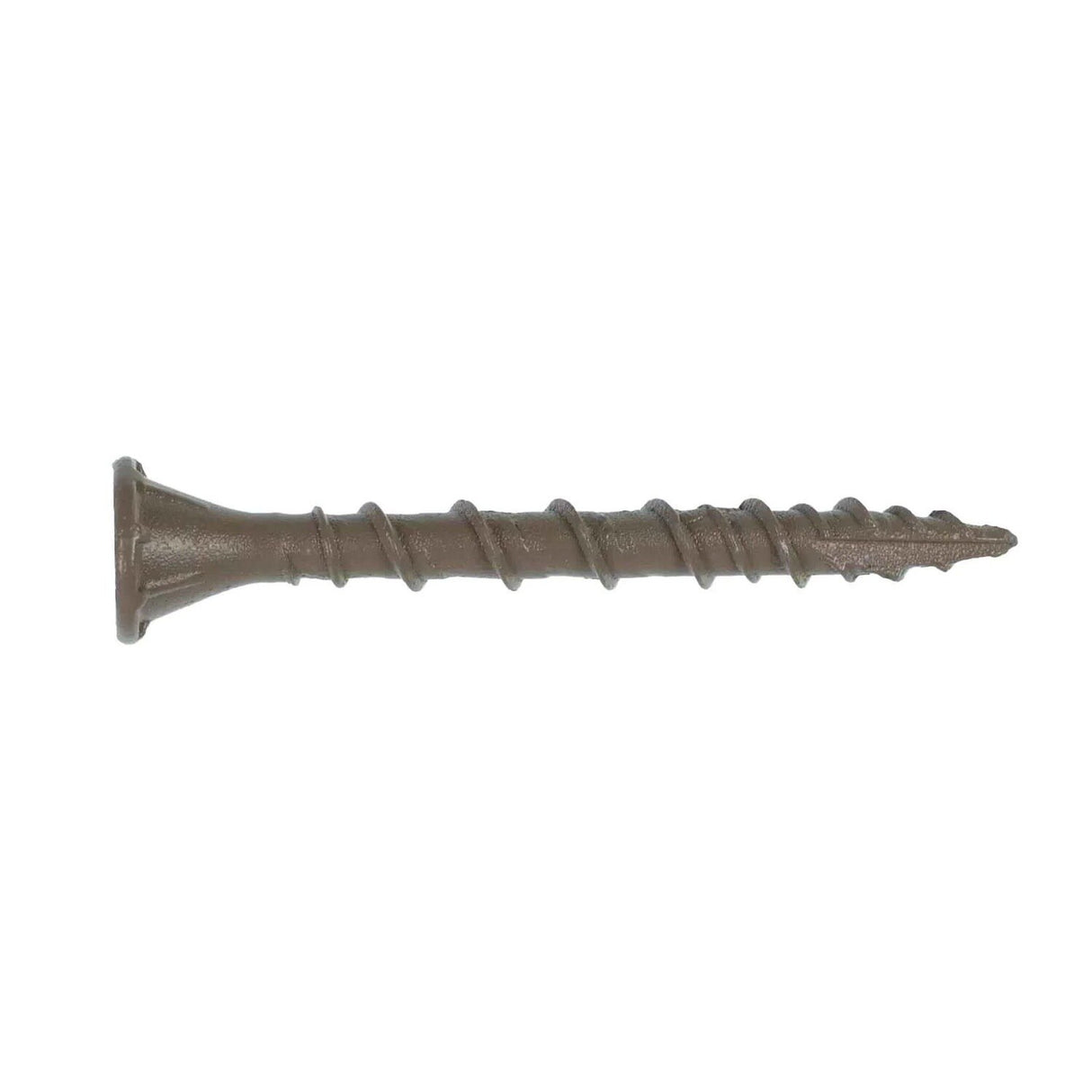 Simpson Strong-Tie DSVT114R350 Deck-Drive (#8 x 1-1/4") T25 DSV Quik Guard Wood Screw, Flat Head, Tan (350 Pack)
