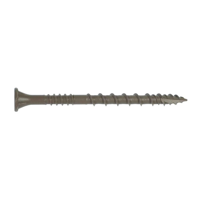 Simpson Strong-Tie DSVT212R240 Deck-Drive (#10 x 2-1/2") T25 DSV Quik Guard Wood Screw, Flat Head, Tan (240 Pack)