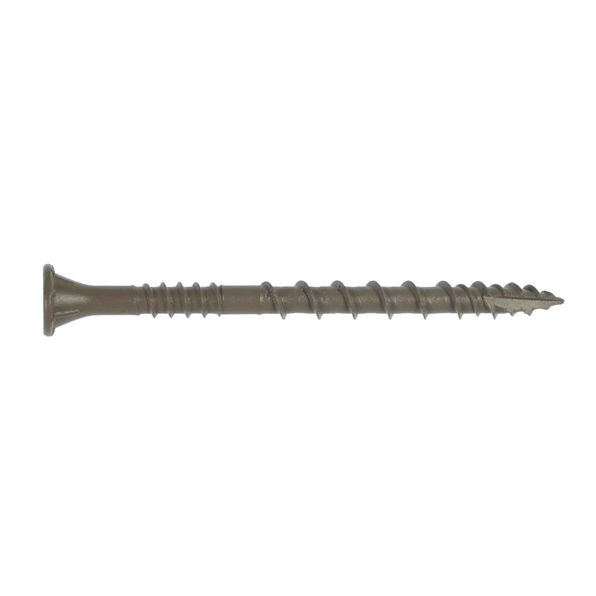 Simpson Strong-Tie DSVT212R80 Deck-Drive (#10 x 2-1/2") T25 DSV Quik Guard Wood Screw, Flat Head, Tan (80 Pack)