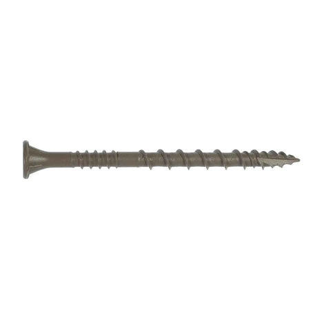Simpson Strong-Tie DSVT212R880 Deck-Drive (#10 x 2-1/2") T25 DSV Quik Guard Wood Screw, Flat Head, Tan (880 Pack)