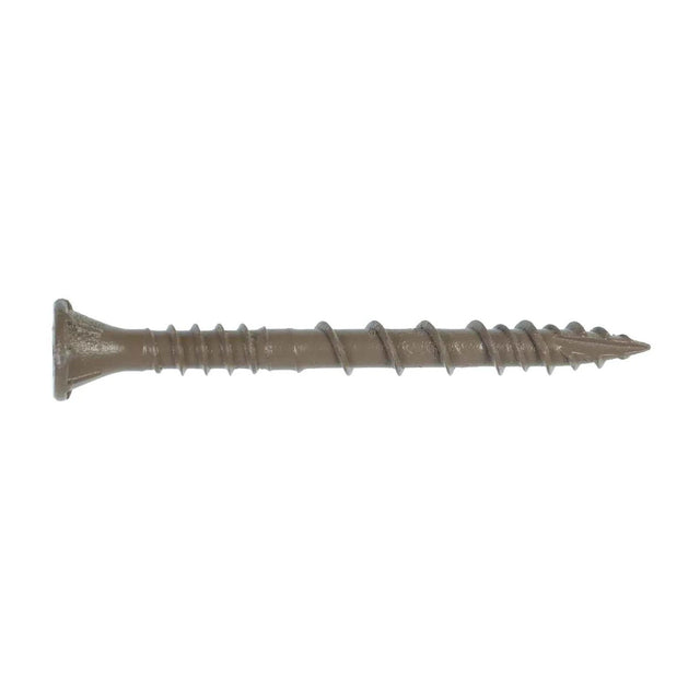 Simpson Strong-Tie DSVT2MB Deck-Drive (#10 x 2") T25 DSV Quik Guard Wood Screw, Flat Head, Tan (1750 Pack)
