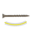 Simpson DSVT2S Quik Drive Deck-Drive DSV Wood Screw Collated Tan (1500 Pack)