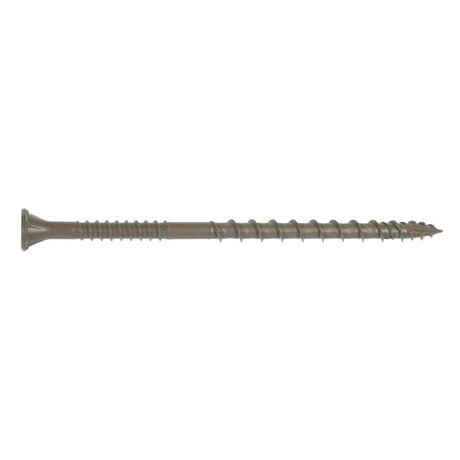 Simpson Strong-Tie DSVT312R1LB Deck-Drive (#10 x 3-1/2") T25 DSV Quik Guard Wood Screw, Flat Head, Tan (1 lb.)