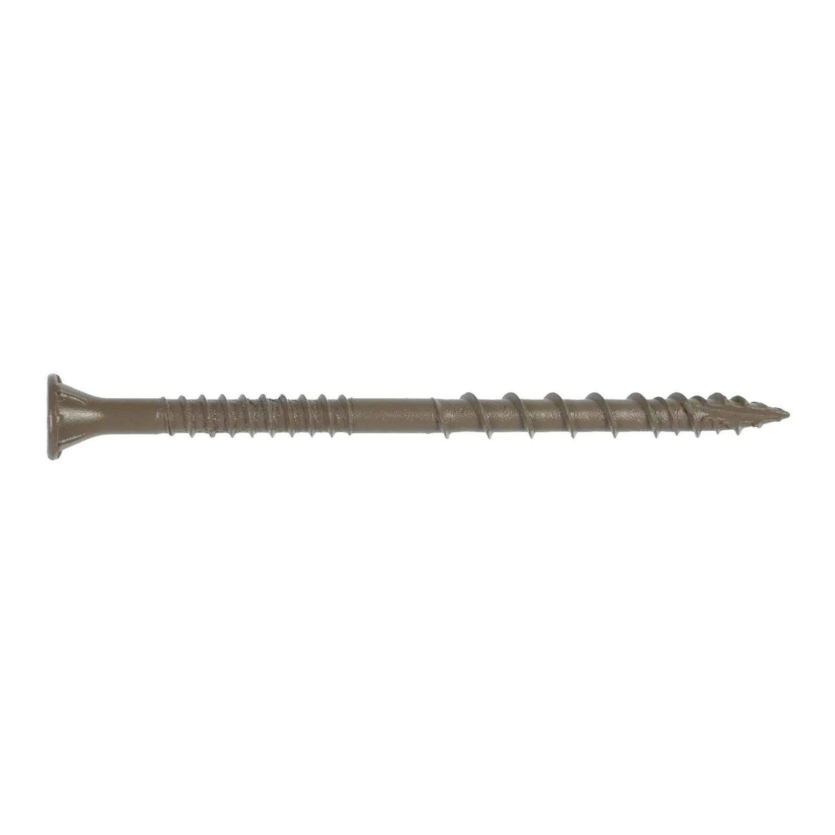 Simpson Strong-Tie DSVT3R5LB Deck-Drive (#10 x 3") T25 DSV Quik Guard Wood Screw, Flat Head, Tan (5 lb. Tub)