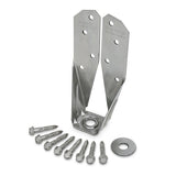 Simpson Strong-Tie DTT2SS-SDS2.5 (3-1/4" x 6-15/16") 14 Gauge Deck Tension Tie - Stainless Steel