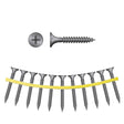 Simpson Strong-Tie DWF1PS Quik Drive (#6 x 1") Drywall-to-CFS Screw, Gray Phosphate (2500 Pack)