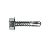 Simpson Strong-Tie E1B1414R100 Self-Drilling E Metal Screw Clear-Zinc Coating (100 Pack)