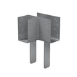 Simpson Strong-Tie ECCLLQ444SDS L-Shape End Column Cap for 4x Beams and 4x Post with SDS Screws, Left Skewed - Heavy-Duty Steel Connector for Wood Construction