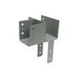 Simpson ECCLR464 Strong-Tie L-Shape End Column Cap for 4x Beams, 6x Post, Skewed Right - Heavy-Duty Steel Connector for Wood Construction