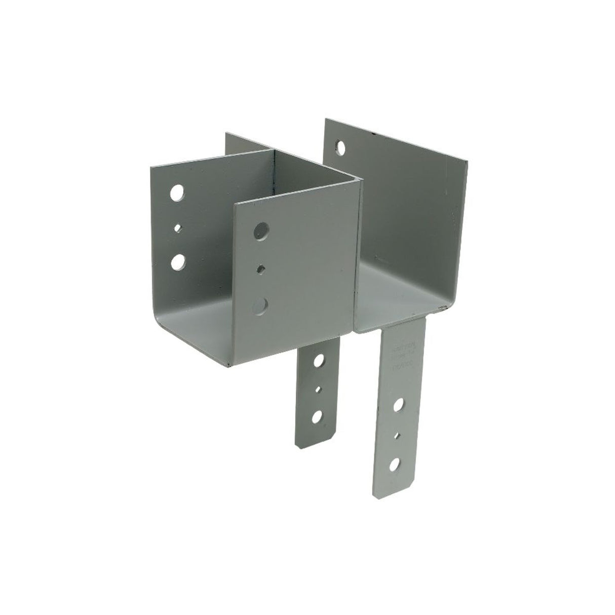 Simpson ECCLR464 Strong-Tie L-Shape End Column Cap for 4x Beams, 6x Post, Skewed Right - Heavy-Duty Steel Connector for Wood Construction